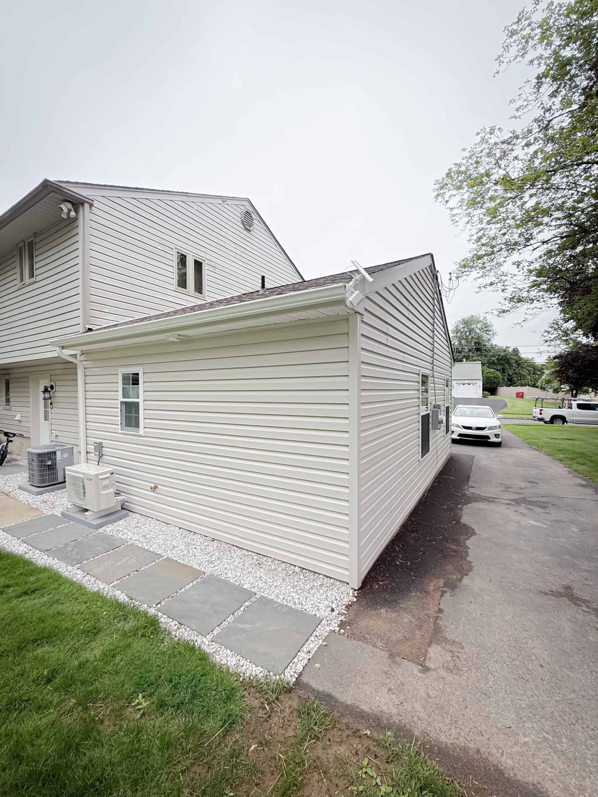 A new in-law suite addition by Munz Construction