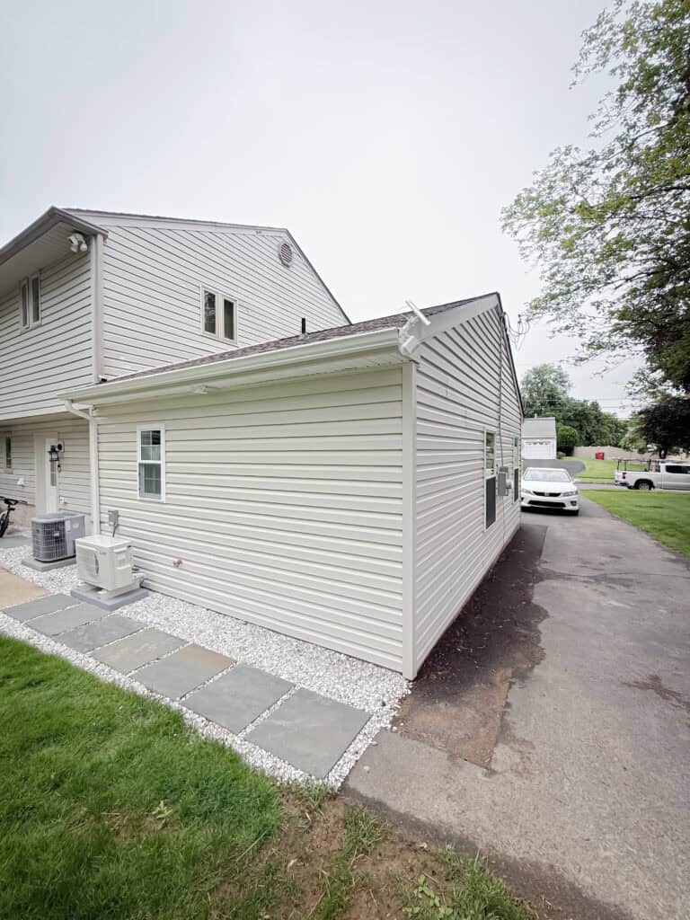 A new in-law suite addition by Munz Construction