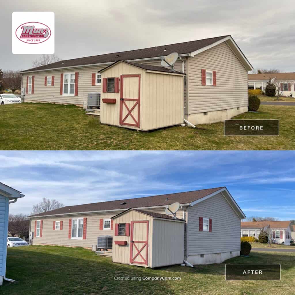 Roofing and siding upgrade for enhanced home durability and curb appeal. Expert exterior renovation.